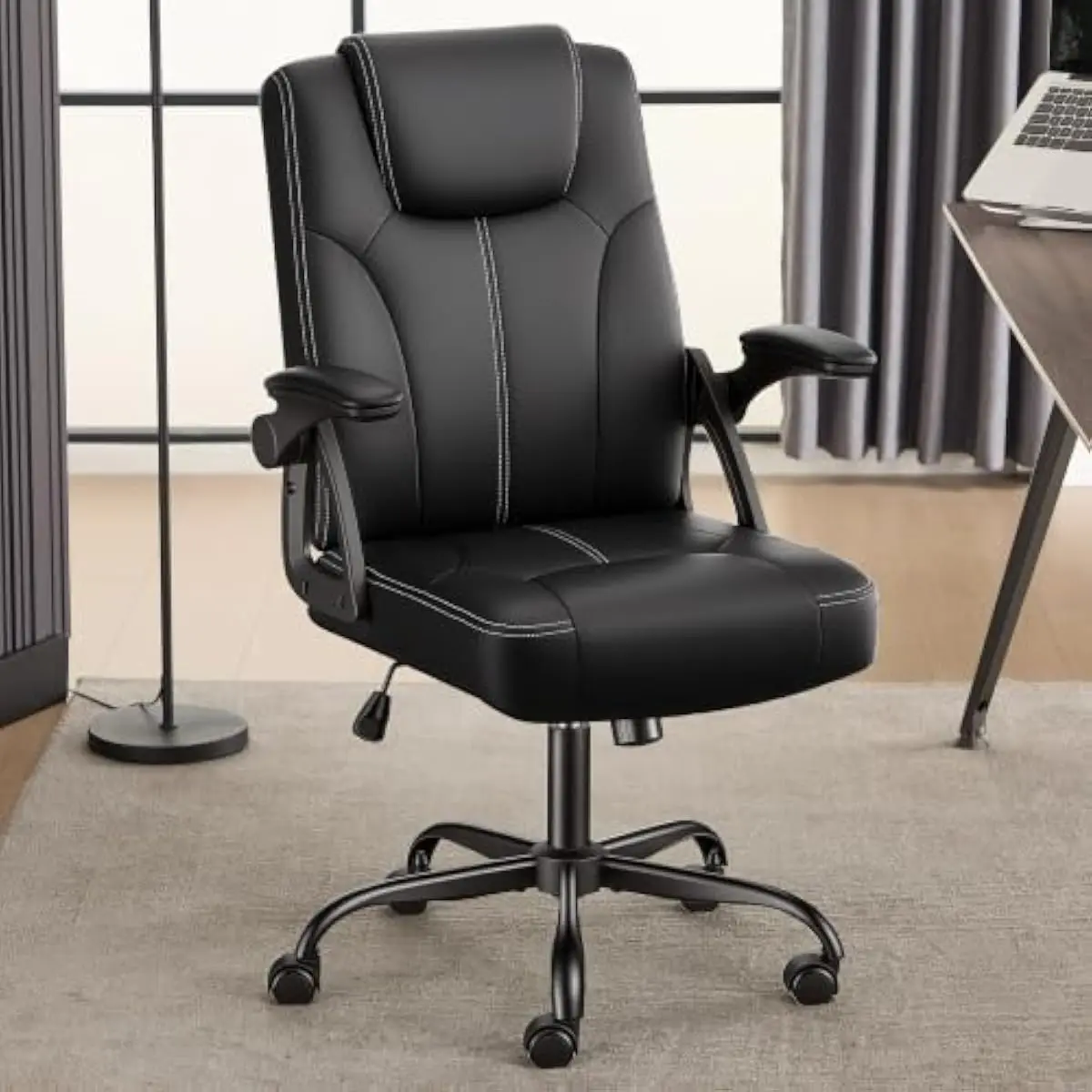 Ergonomic Office Chair - 360 derece dönebilen tabanı ve 125
