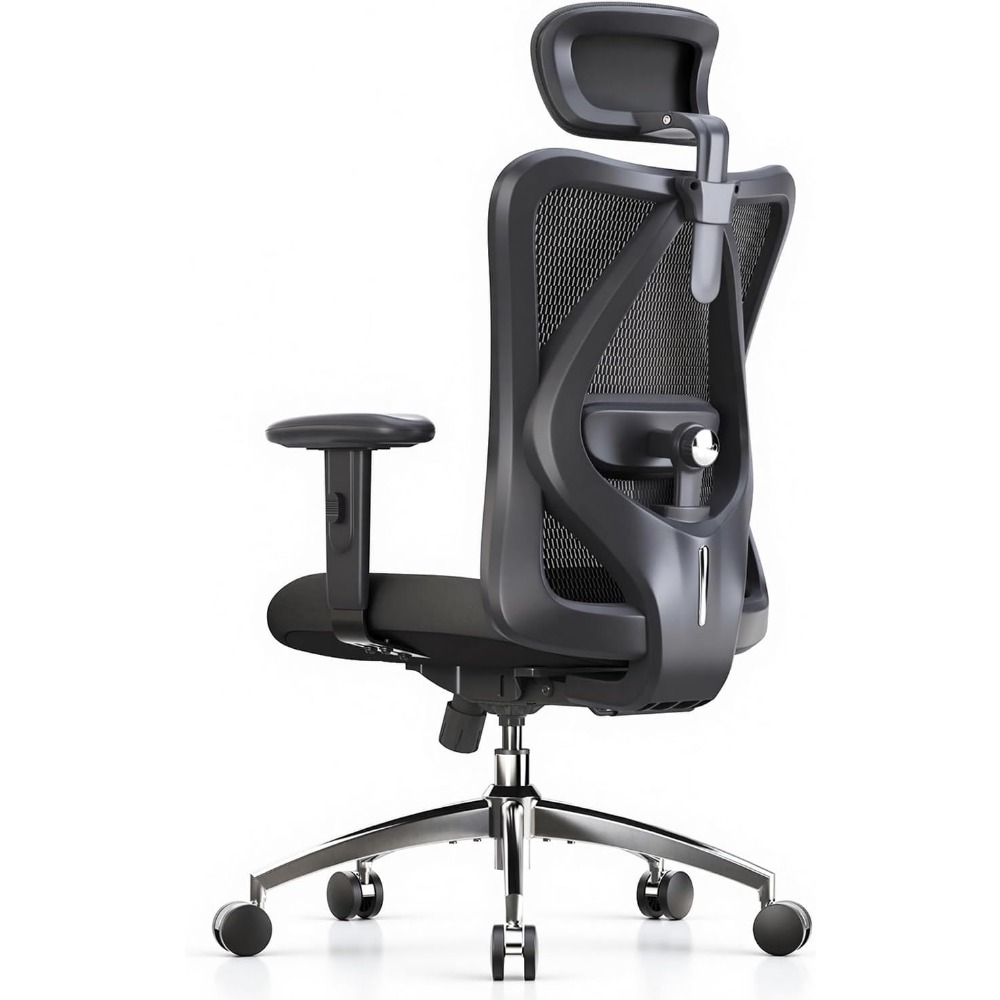 Ergonomic Office Chair - Ergonomik Fileli Masa Sandalyesi, Ayarlanabilir Bel