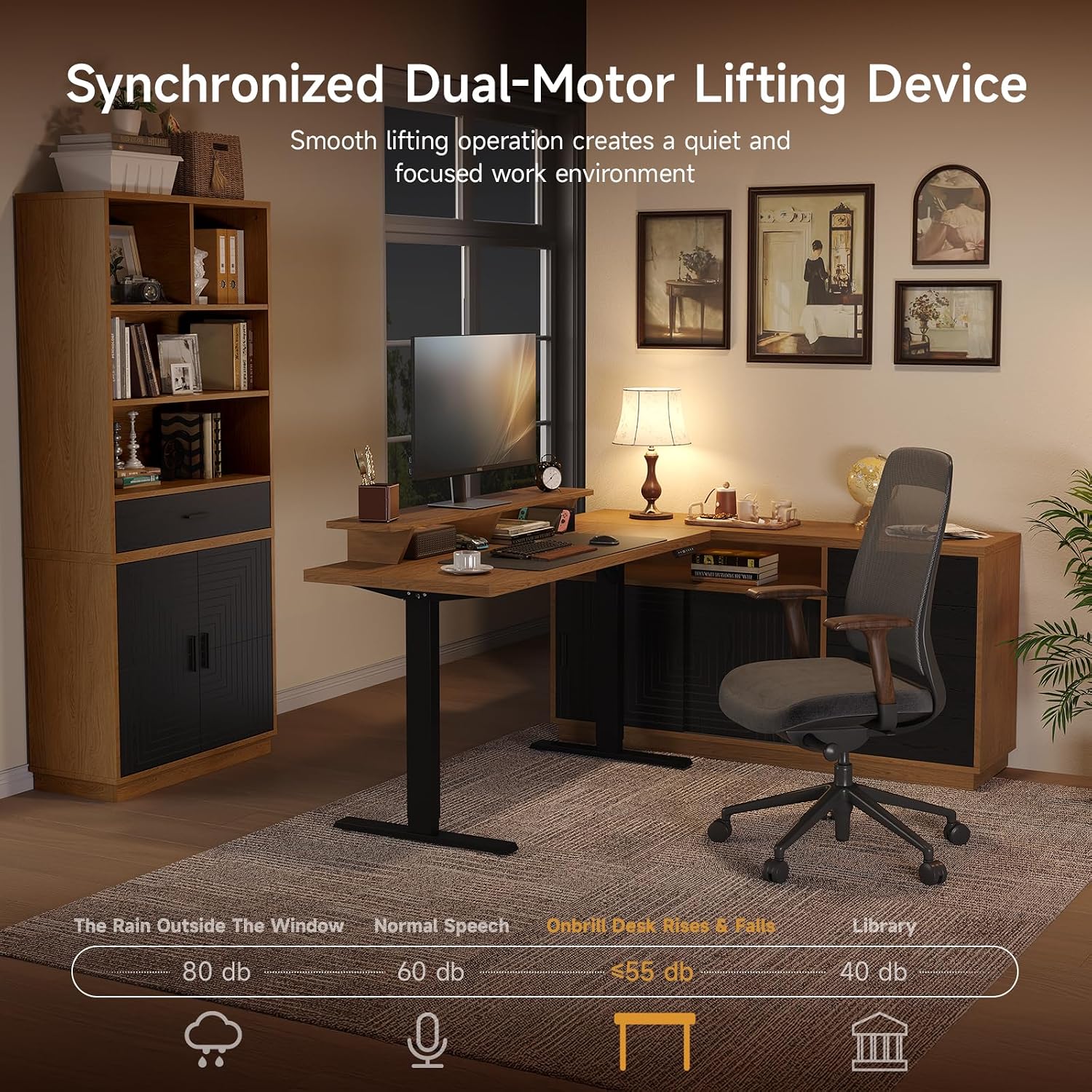 Home Office Furniture Sets - Modern Yönetici Masası ve Masa Takımı