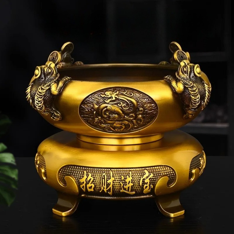 Home Office Feng Shui - Feng Shui Pirinç Zenginlik Altın Kurbağa