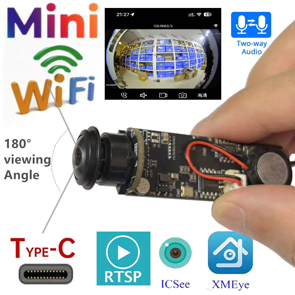 Home Office Email - HD WiFi Mini Kamera DIY Modülü