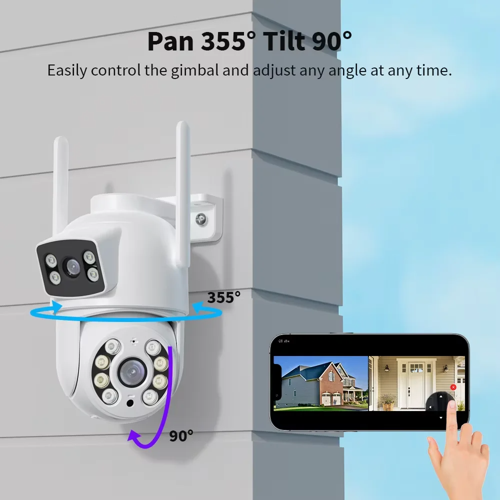 8MP 4K Wifi Gözetim Kamerası Ç - Home Office Email incelemesi ve fiyatı