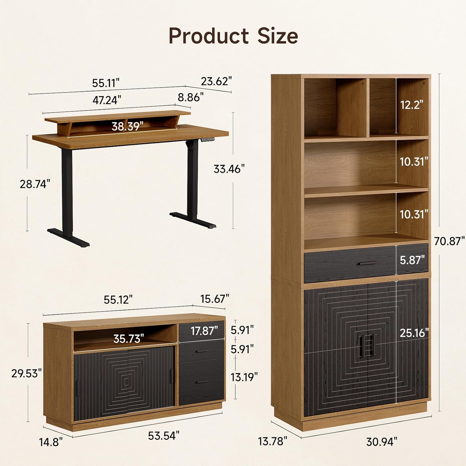 Modern Yönetici Masası ve Masa - Home Office Furniture Sets incelemesi ve fiyatı