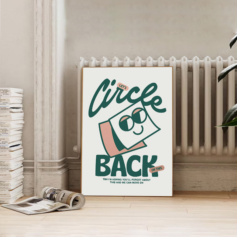 Komik Yeşil Ofis sanat posterl - Home Office Email incelemesi ve fiyatı