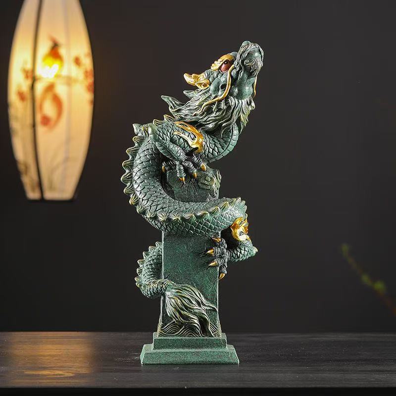 Kumtaşı Zodyak Panlong Ejderha - Home Office Feng Shui incelemesi ve fiyatı