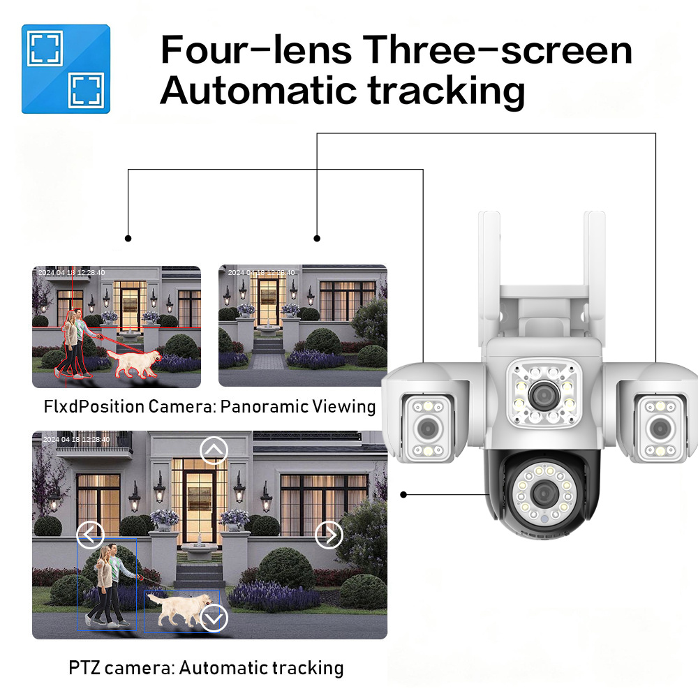 Yoosee 6K 15MP 3 Lensli 3 Ekra - Home Office Email incelemesi ve fiyatı