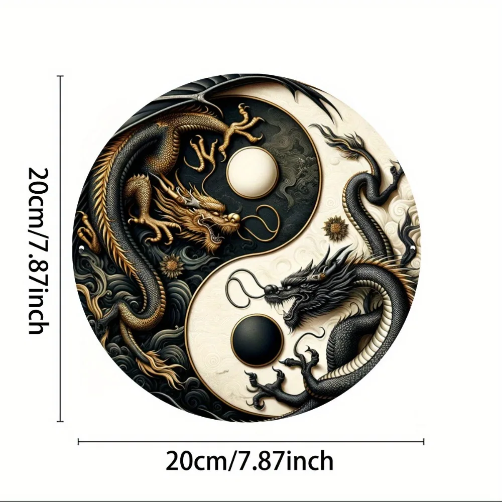 Yin-Yang Çin Ejderhası Metal T - Home Office Ideas incelemesi ve fiyatı