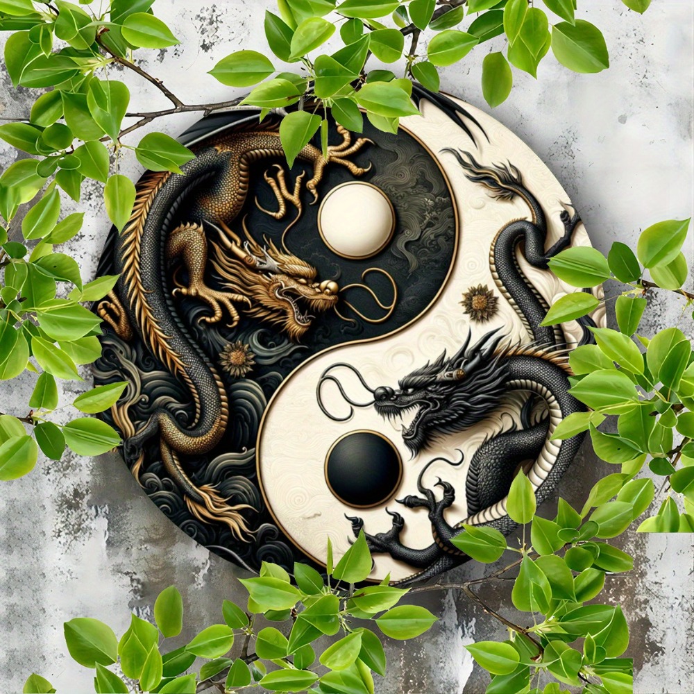 Yin-Yang Çin Ejderhası Metal T - Home Office Ideas incelemesi ve fiyatı