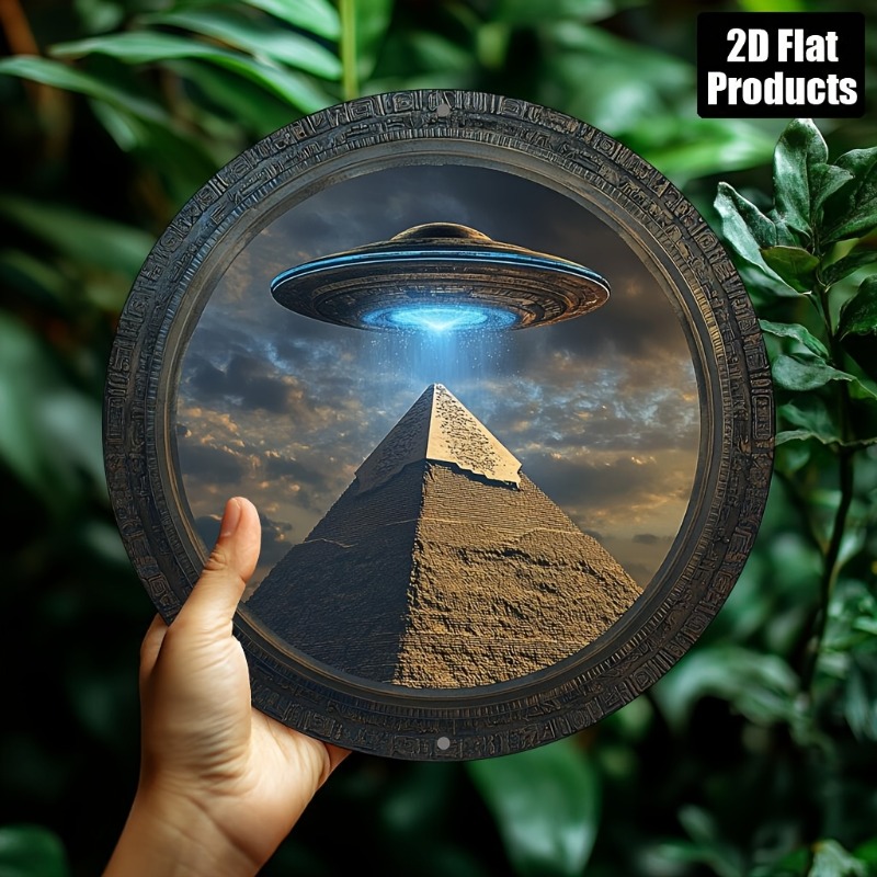 Piramit UFO Tema Yuvarlak Alüm - Home Office Ideas incelemesi ve fiyatı