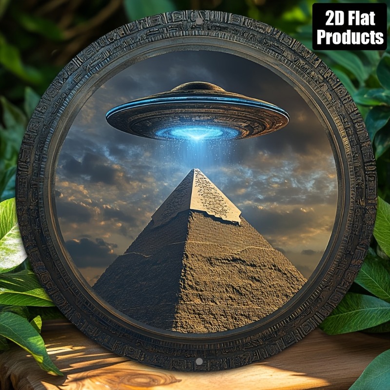 Piramit UFO Tema Yuvarlak Alüm - Home Office Ideas incelemesi ve fiyatı