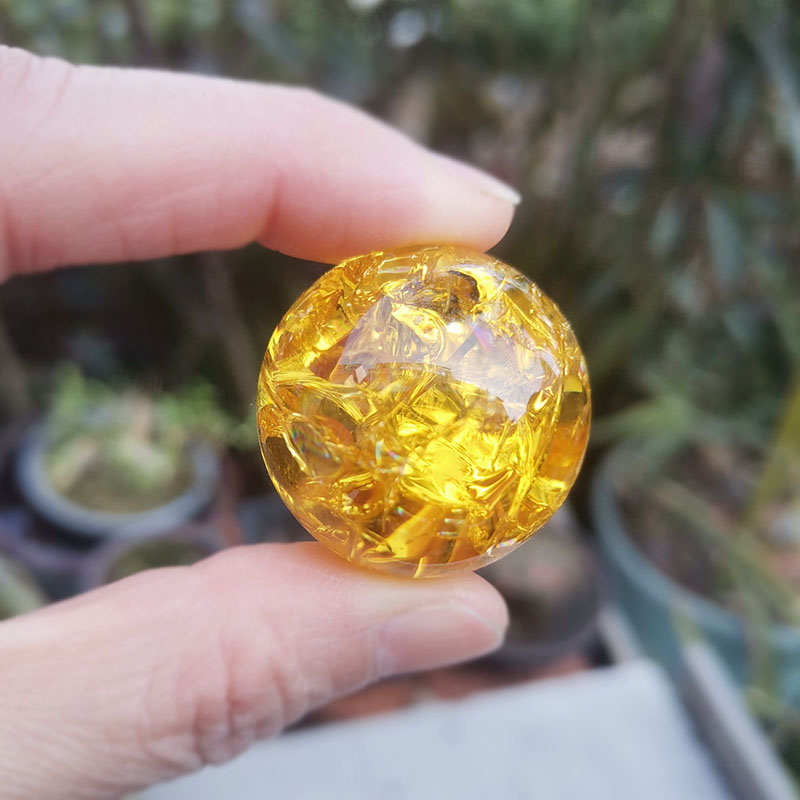 9 renkler 30mm Kristal Buz Çat - Home Office Feng Shui incelemesi ve fiyatı