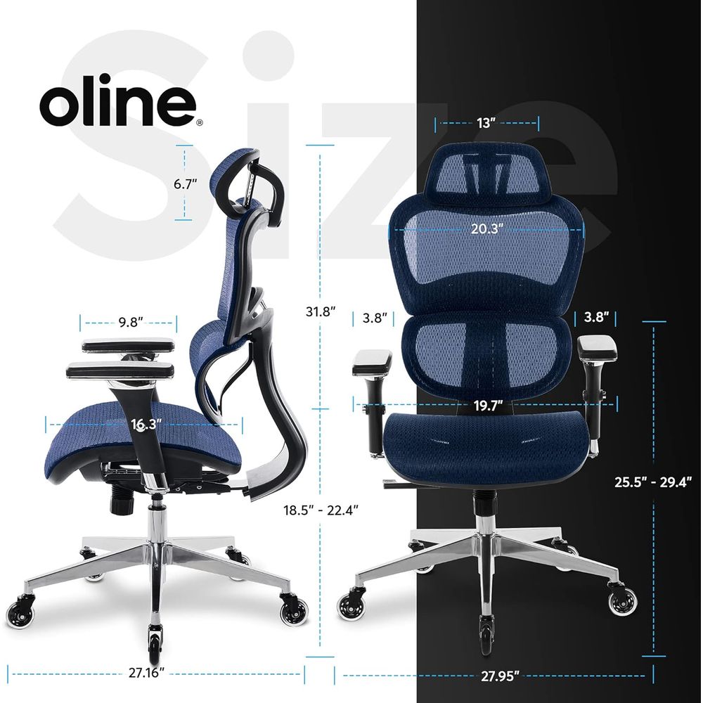 Ayarlanabilir Kolçaklı, 3D Bel - Ergonomic Office Chair incelemesi ve fiyatı
